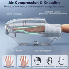 SKRFORM Hand Massager 3000mAh battery for long cordless sessions.