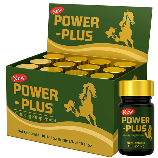 Skydia Power Plus bottle pour shows smooth ginseng blend for daily energy