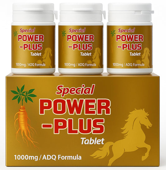 Skydia Power Plus Super bottle with ginseng capsules for daily vitality.