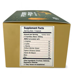 Close-up of Skydia Power Plus Super capsules beside ginseng slices for natural energy.