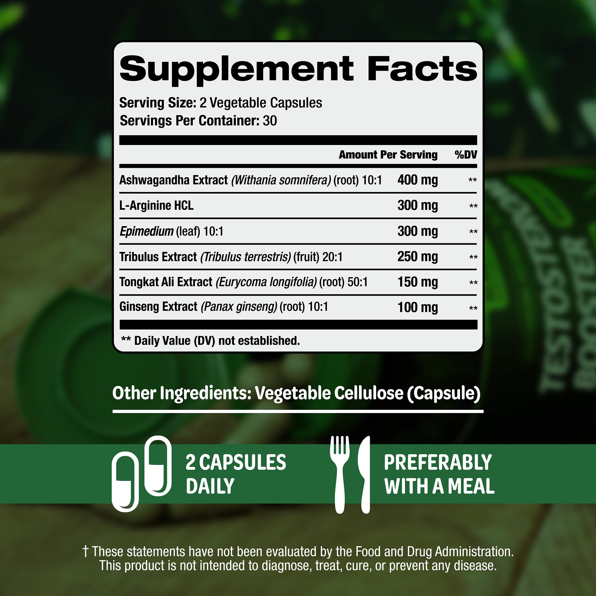 SLADAK NATURALS bottle pour demonstrates easy daily dosing for stamina.