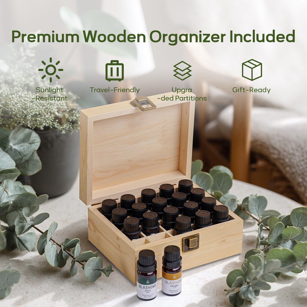 Slashome lemon diffuser oil bottle offers bright, citrusy scent for spaces.