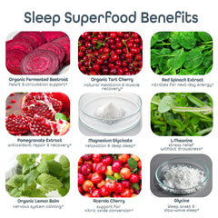 Sleep Habits Restore USA-made label emphasizing third-party tested quality