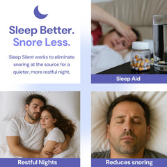 Sleep Silent snore-stopper soft-gum layer provides gentle support without irritation.
