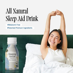Sleeping Bottle pack of ten on table highlights convenient multi-pack value.