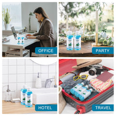 slequipo travel kit essential mouthwash in hotel-ready packs