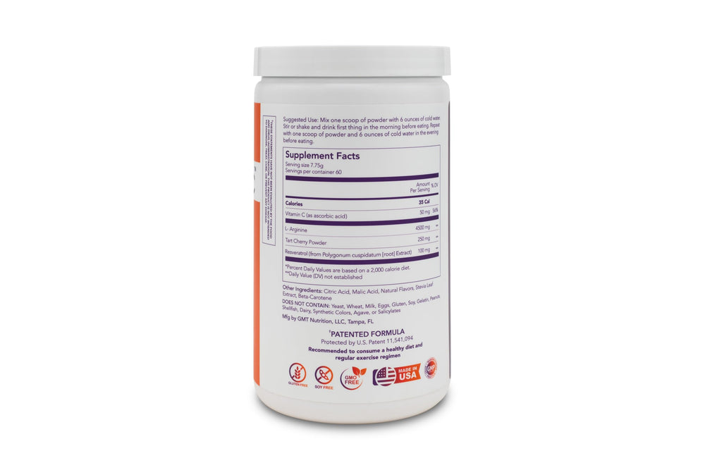 SlimCentric GLP-1 bottle with scoop for two daily servings