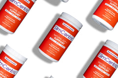 SlimCentric GLP-1 bottle displaying l-arginine ingredient