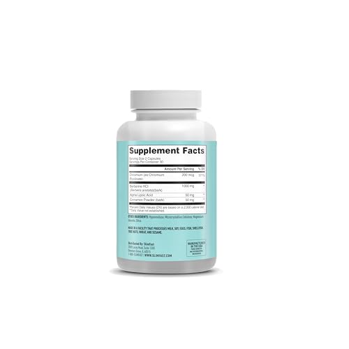SlimFast Berberine Plus packaging for daily capsule routine.