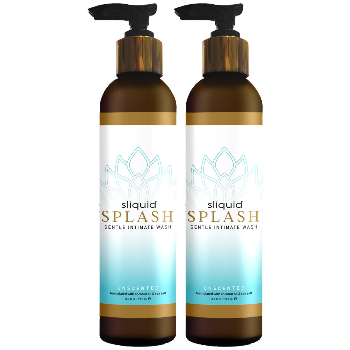 Sliquid Gentle Intimate Wash unscented bottle for sensitive skin daily cleansing