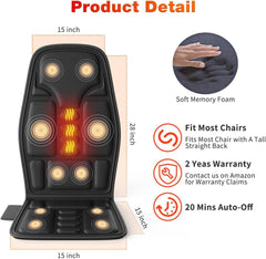 SLOTHMORE chair massager in a bright office setup providing fatigue relief