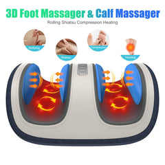 SLOTHMORE foot massager airbags provide targeted calf compression for relief.