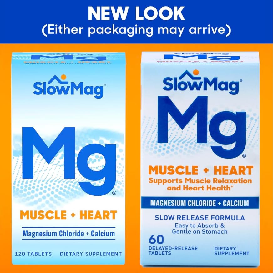 Slow-Mag slow-release tablets show gradual mineral release.