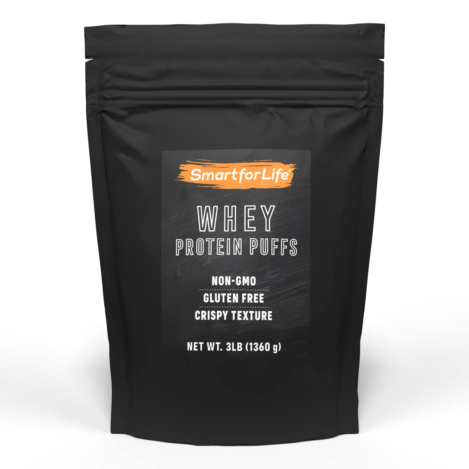 Smart for Life Whey Protein Puffs USA-made snack with high protein and gluten-free goodness.