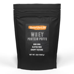 Smart for Life Whey Protein Puffs USA-made snack with high protein and gluten-free goodness.