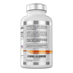 Smart Nutra Labs GMP-certified facility badge signals quality manufacturing.