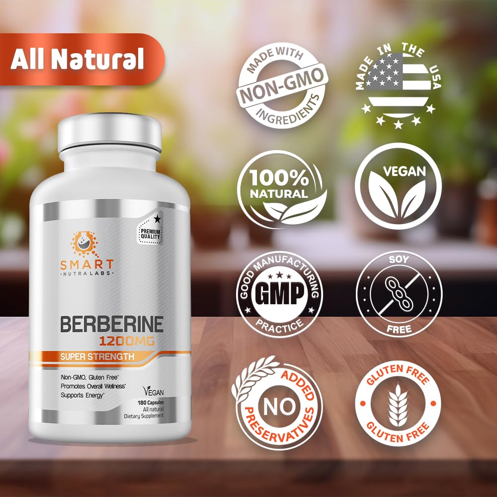 Smart Nutra Labs vegan capsules packaging suggests allergen-free daily use.