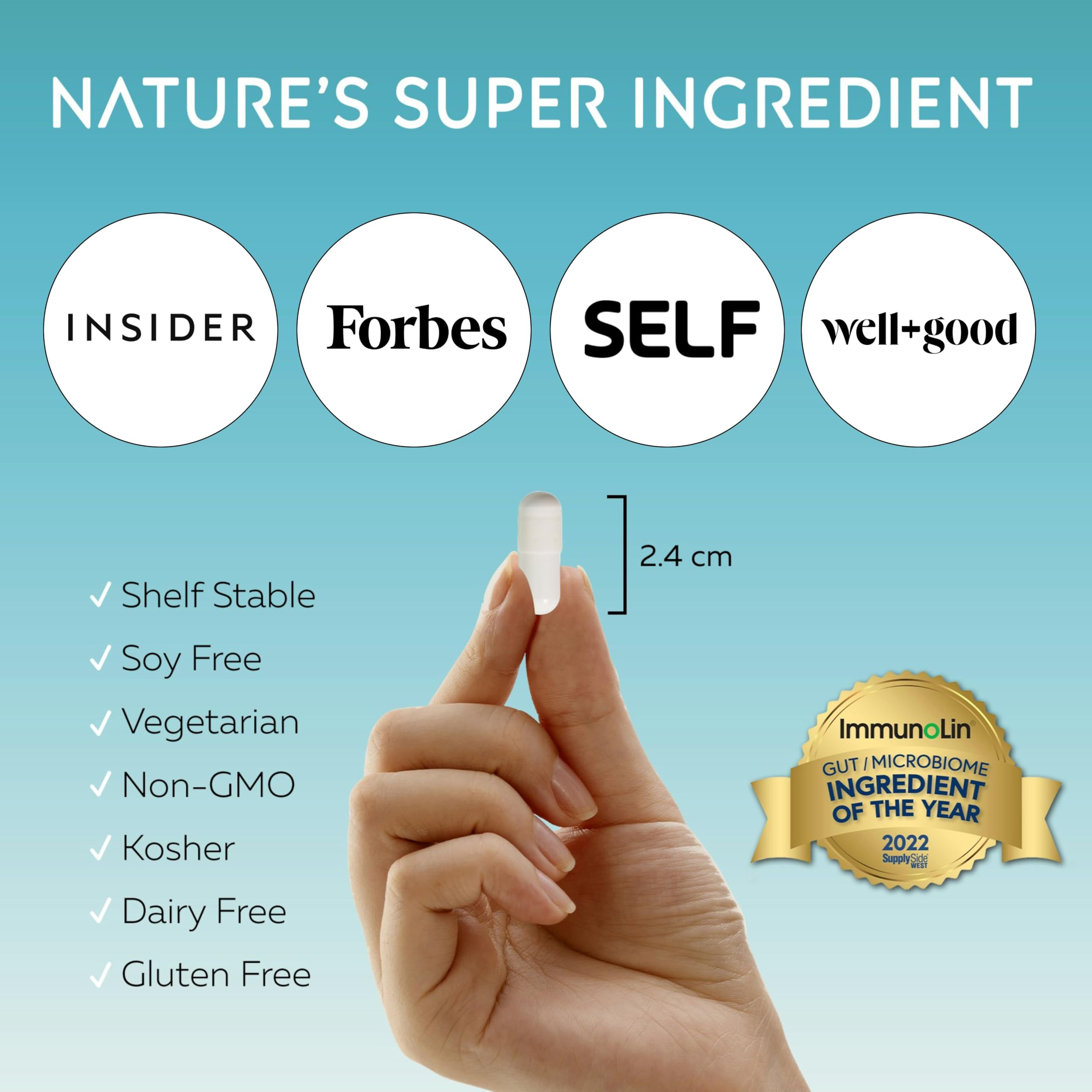 Smart Nutrients CLEANSE packaging side view emphasizing dairy-free and non-GMO formula
