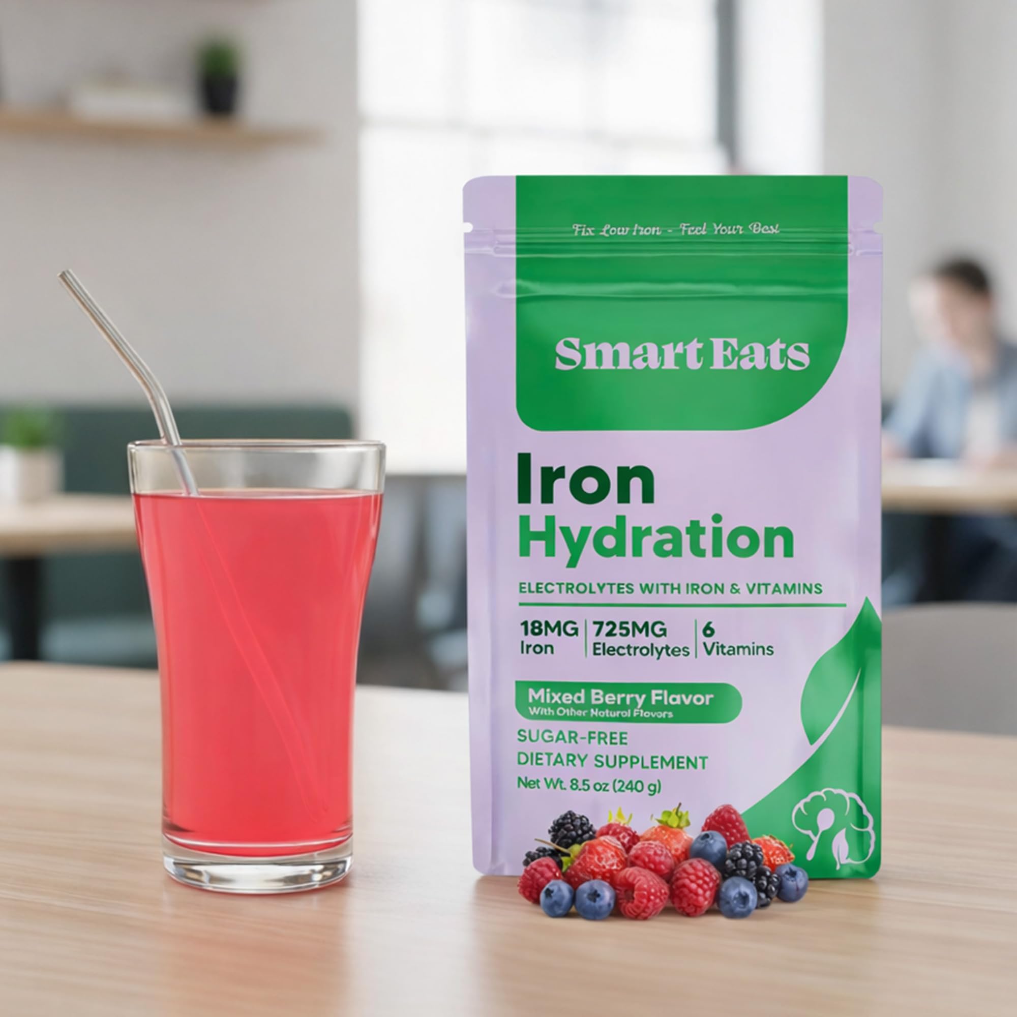 Smart Eats sugar-free formula with allulose and stevia.