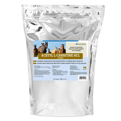 SmartEquine Acetyl L-Carnitine HCL powder tub for muscle support and energy.