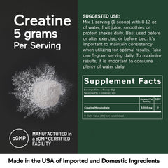 SMARTERNUTRITION Creatine Monohydrate Powder jar closeup signaling quality and purity