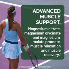 Smarter Magnesium capsules in hand ready for nightly routine