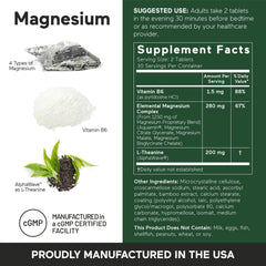 Smarter Magnesium tablets on kitchen counter for stress relief and relaxation