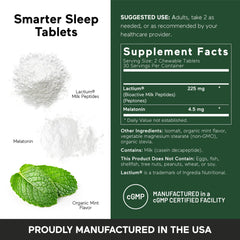 SmarterNutrition Non-allergen sleep aid free from major allergens.