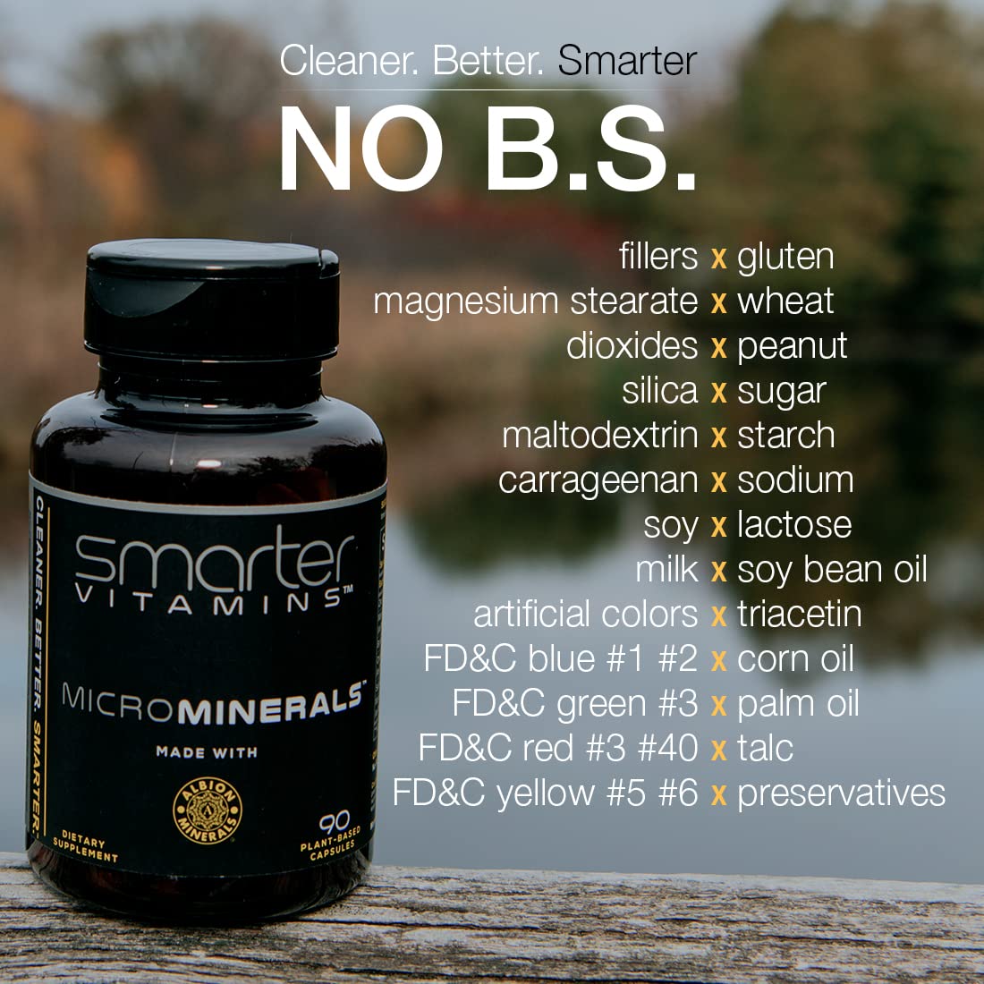 SmarterVitamins six minerals packaging for daily use