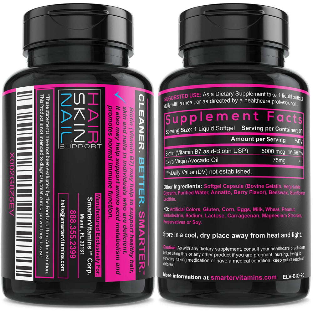 SmarterVitamins Non-GMO and soy-free labeling on the bottle