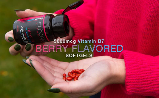 SmarterVitamins two-bottle-pack display for convenient everyday use