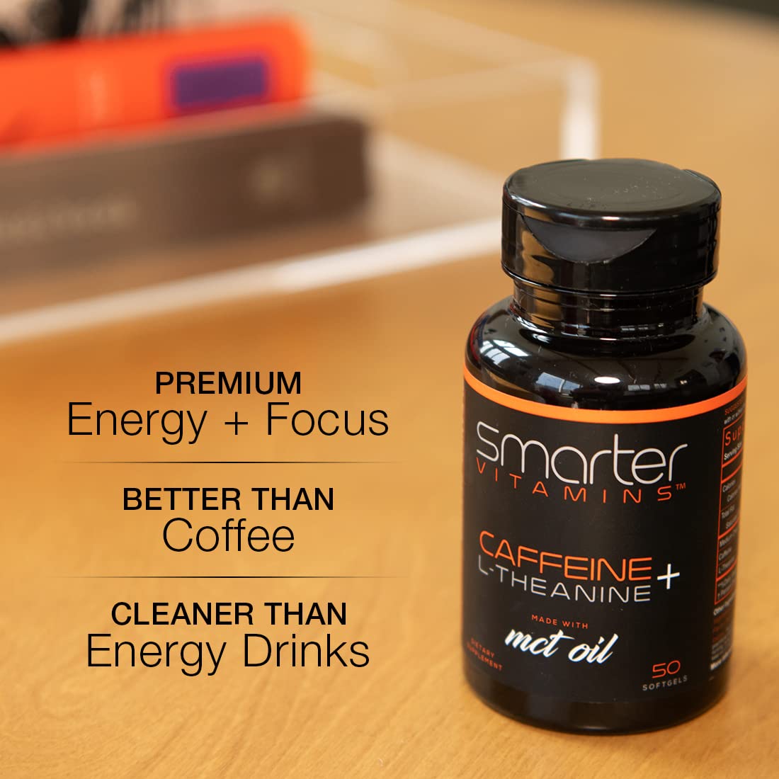 SmarterVitamins before workout showing energized routine.