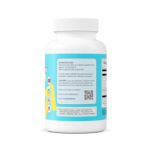 SMARTMED SMARTGROW capsule close-up highlighting the 5-in-1 formula