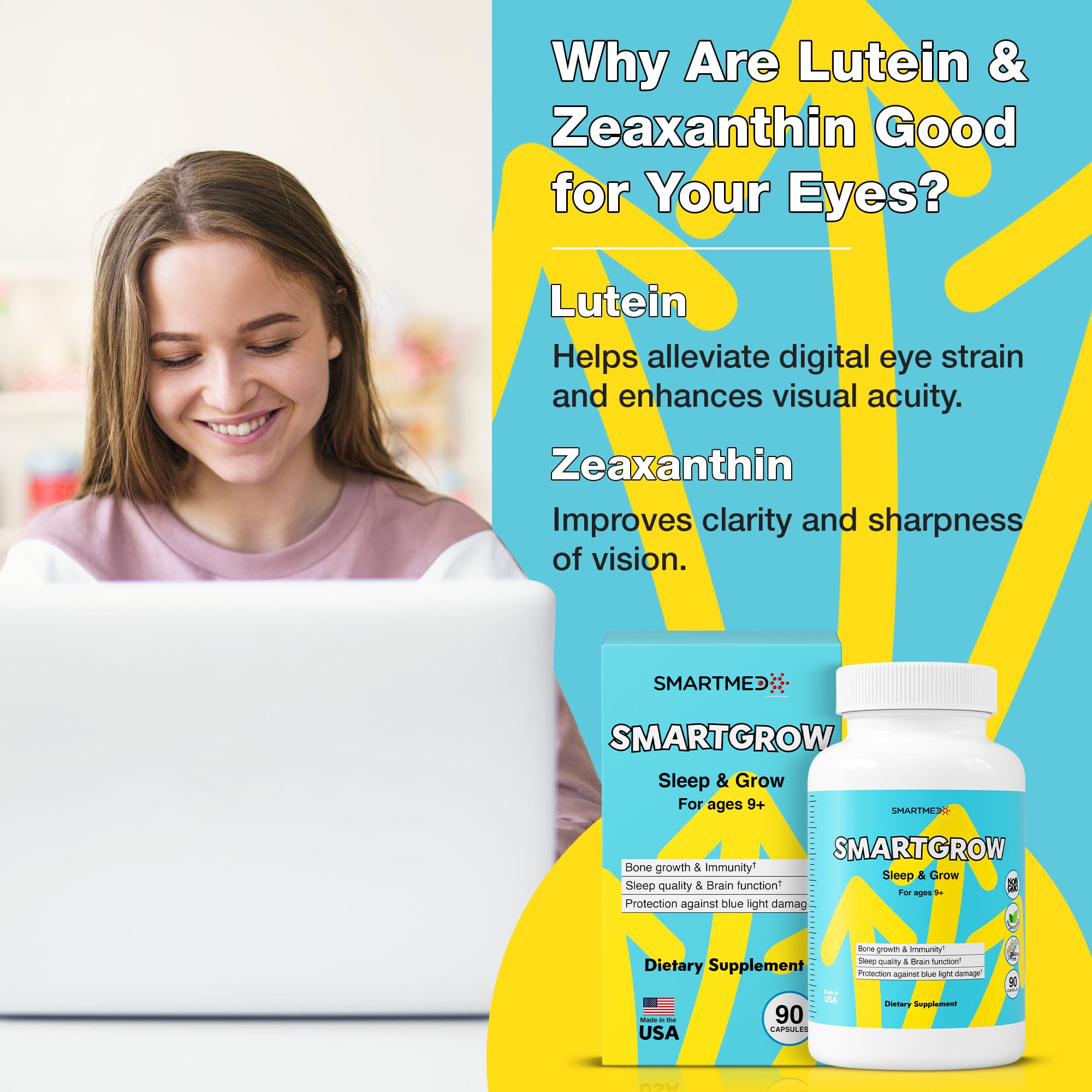 SMARTMED SMARTGROW immunity support within a balanced formula