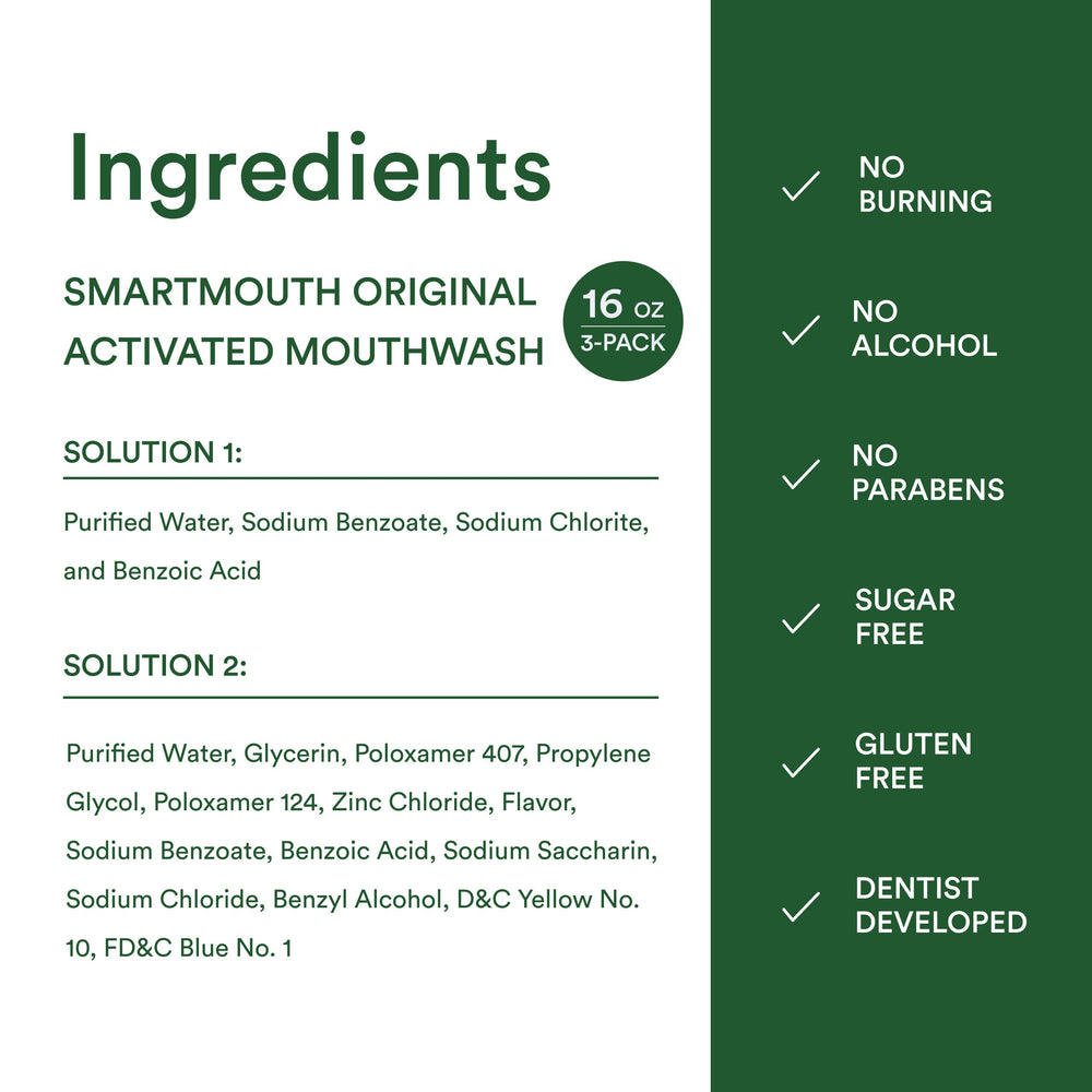 SmartMouth breath freshness imagery, ready to refresh on the go.
