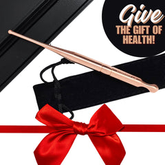 SmartYOU CopperVive metal case keeps the wand safe during travel.