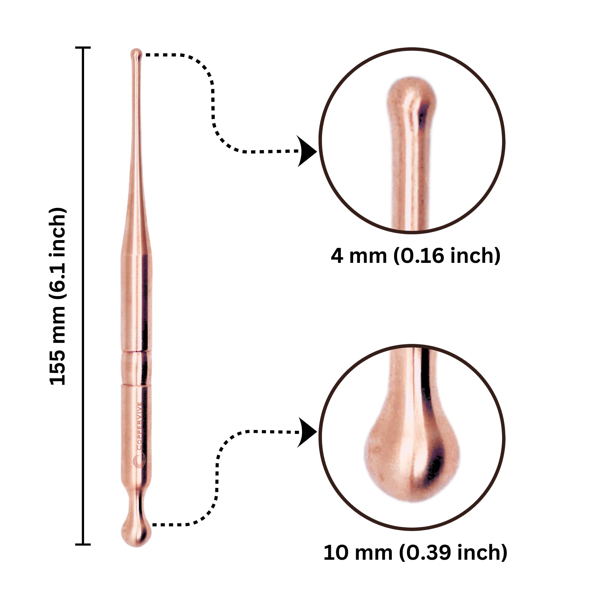 SmartYOU CopperVive nasal hygiene tip enables targeted cleaning and refreshing relief.