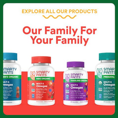 Smartypants Kids Multi Fiber label features Clean Label Project Purity Award