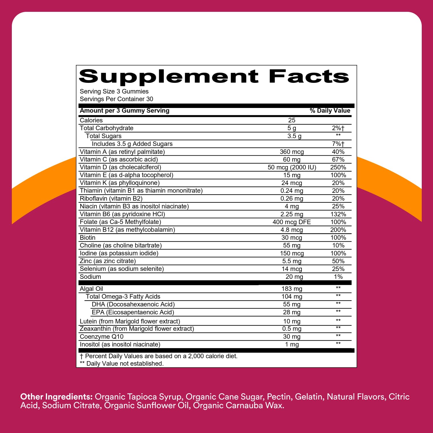 SmartyPants biotin gummy emphasizing hair, skin, nails support.