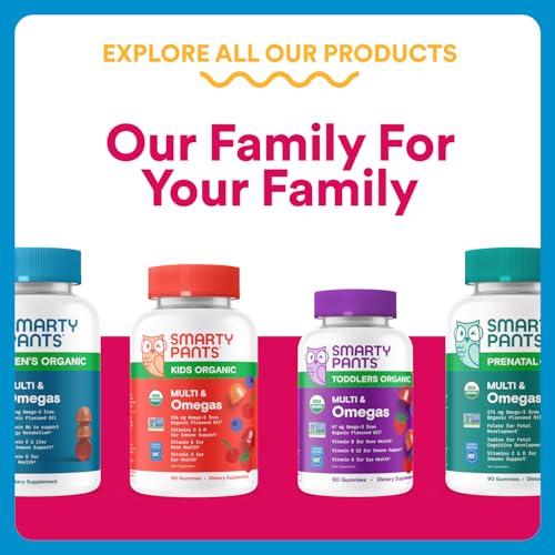 SmartyPants Zinc citrate formula highlighted on label for mineral balance