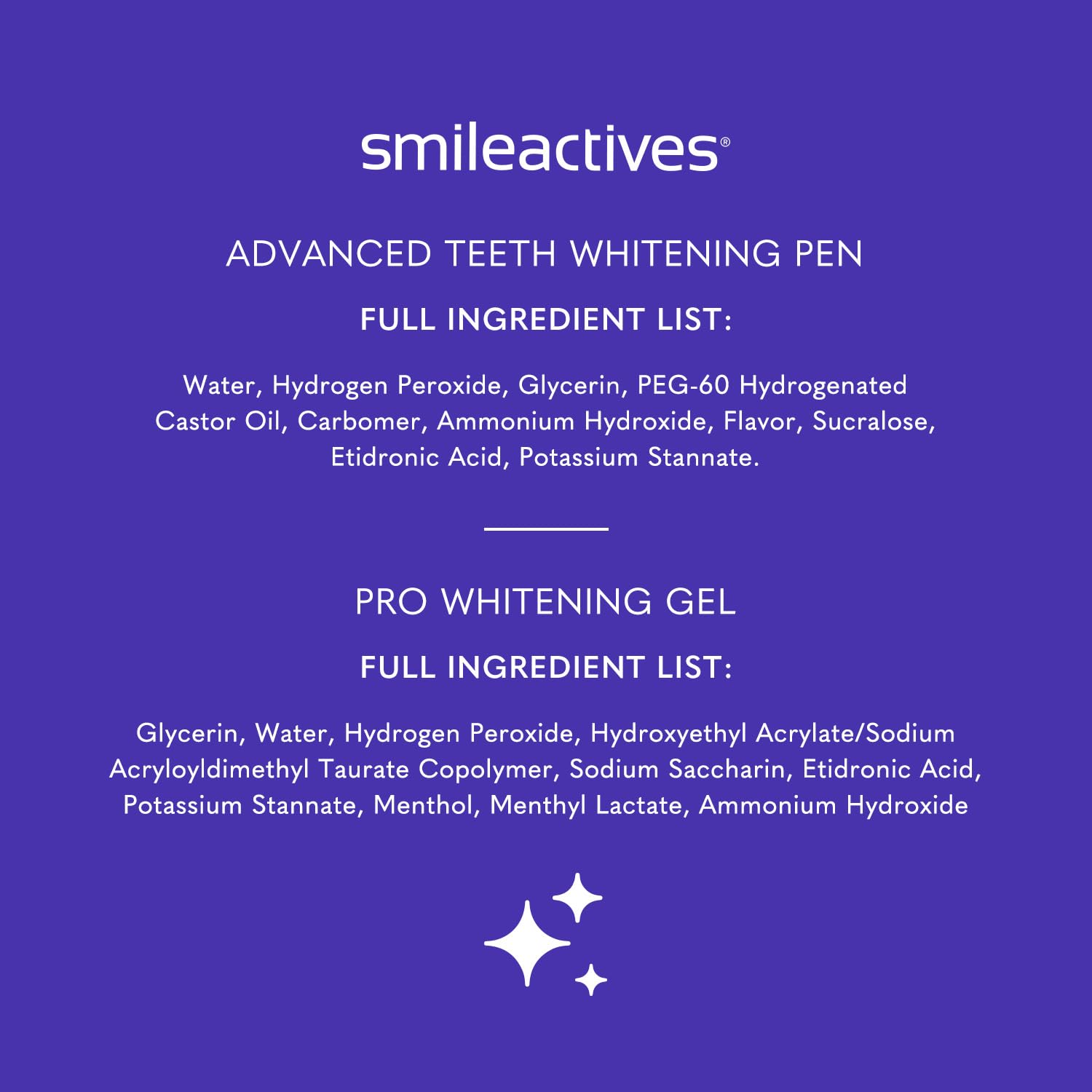 Smileactives gel integrated into daily brushing routine