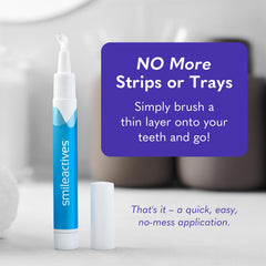 Smileactives on-the-go use shows the pen ready in everyday scenarios.