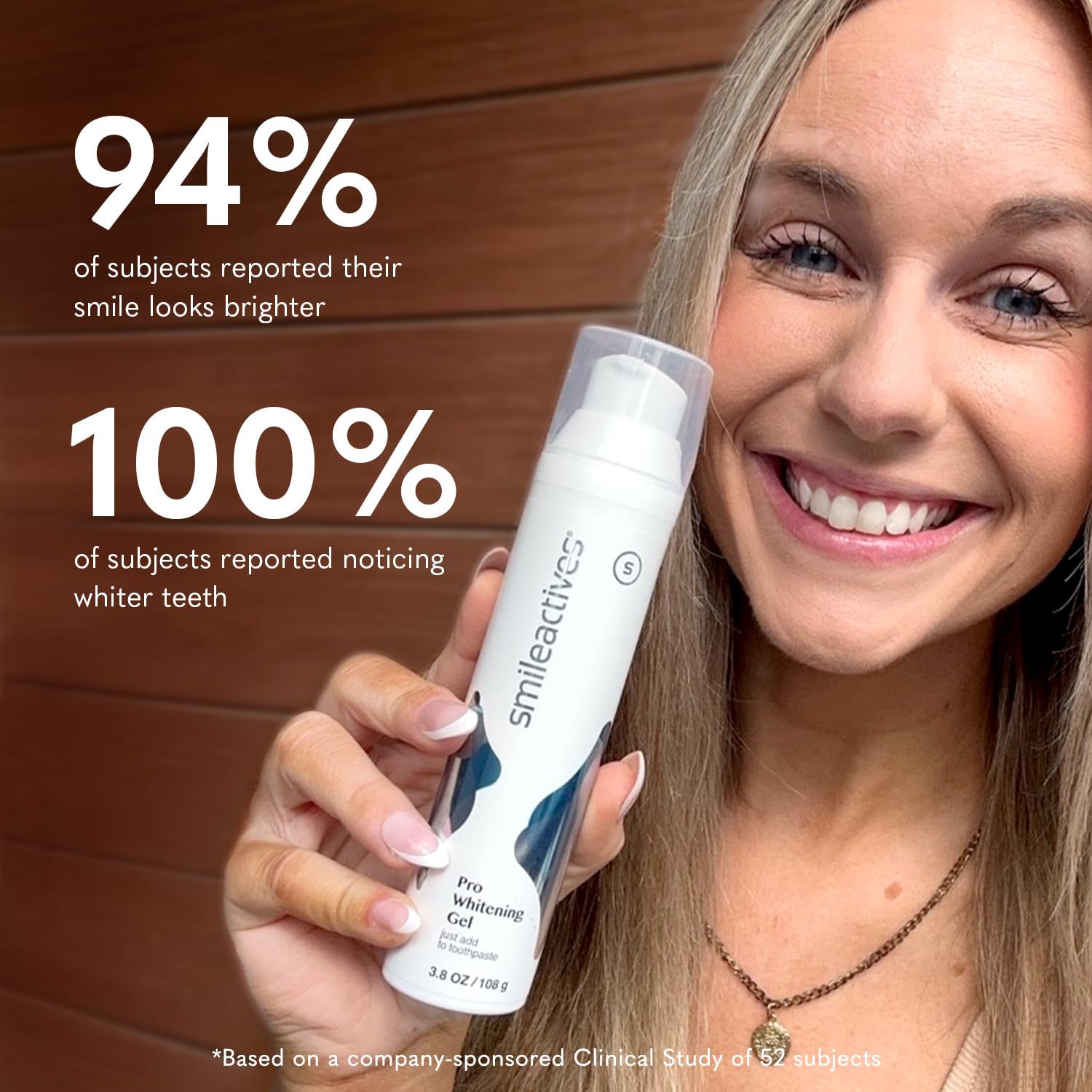 Smileactives packaging on bathroom counter signals everyday whitening routine