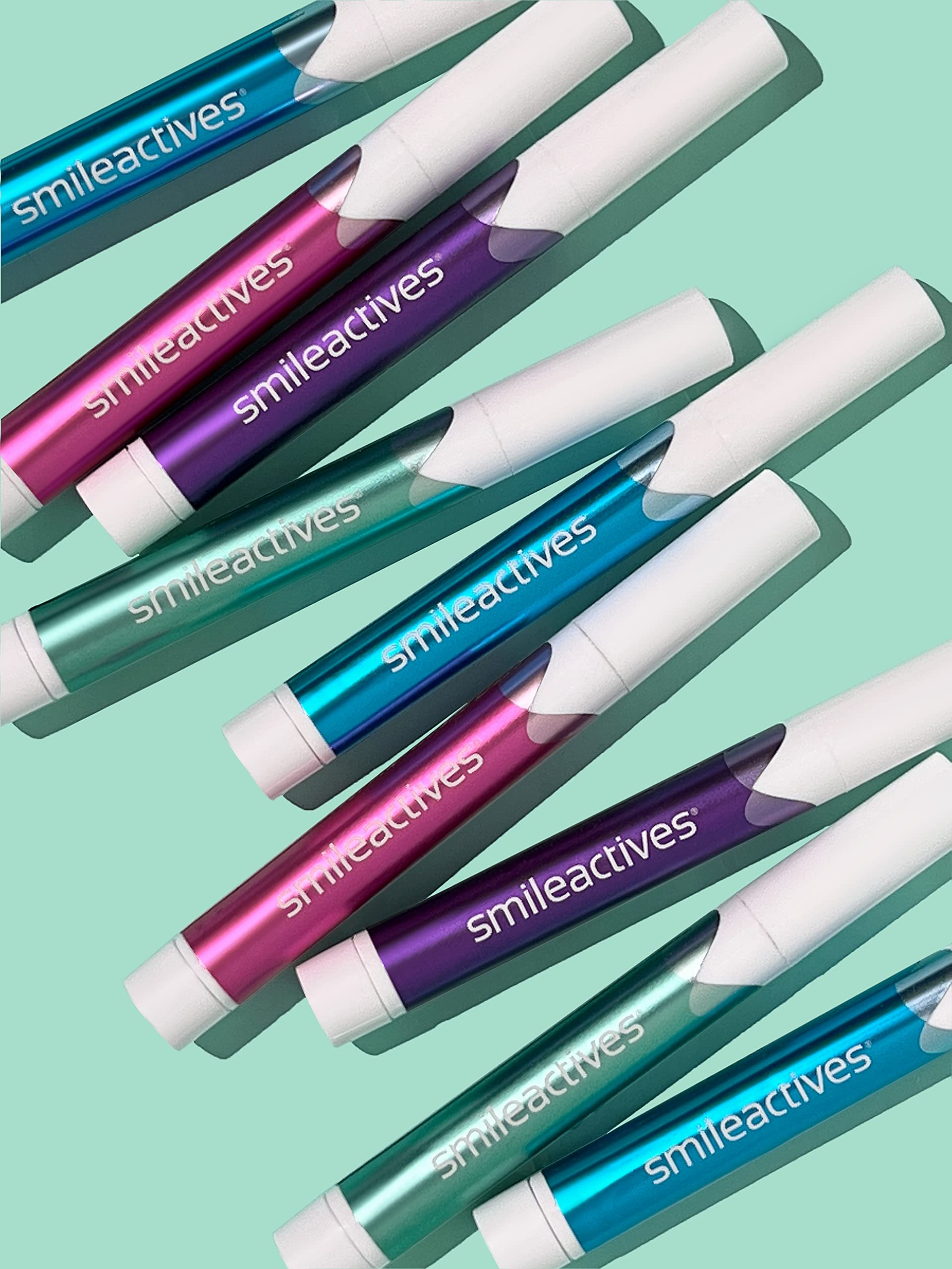 Dental-grade gel in Smileactives pen safe on enamel and restorations