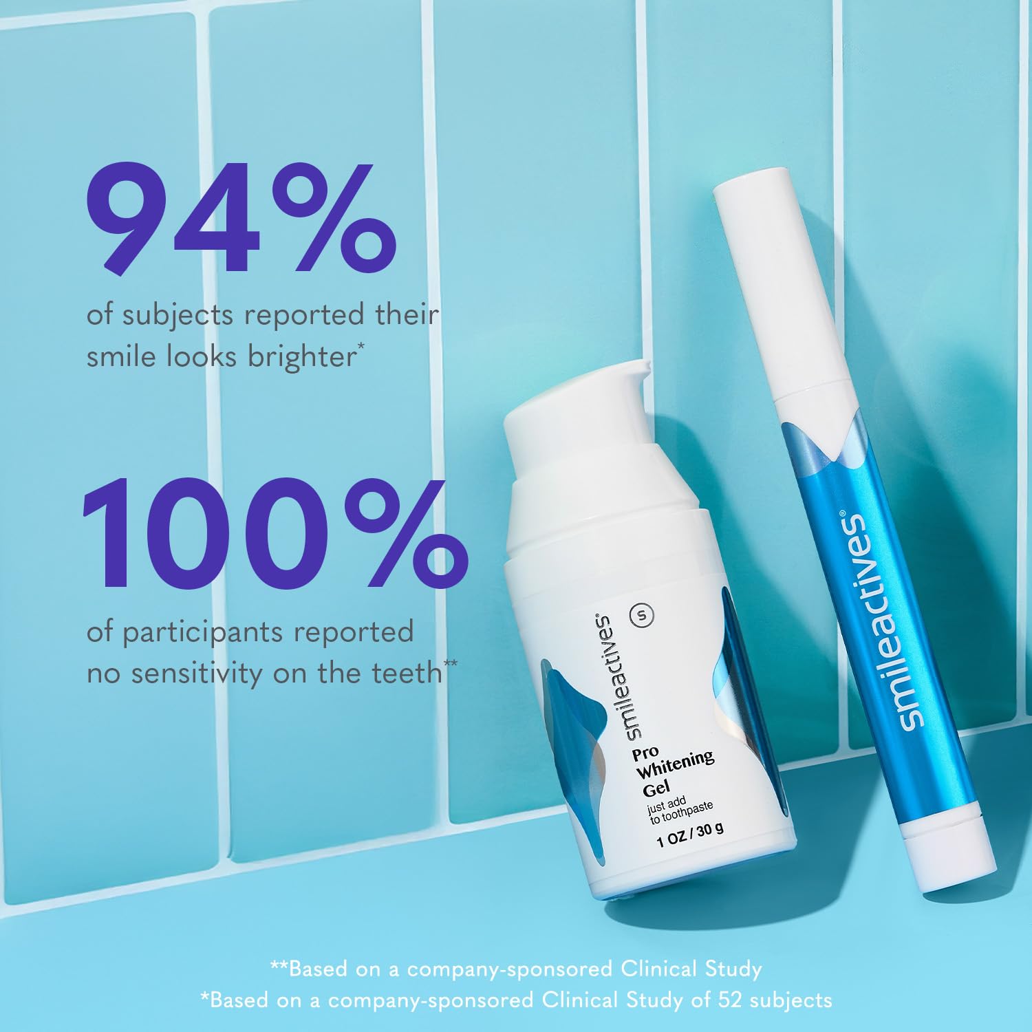 Smileactives results close-up hints at shade improvement