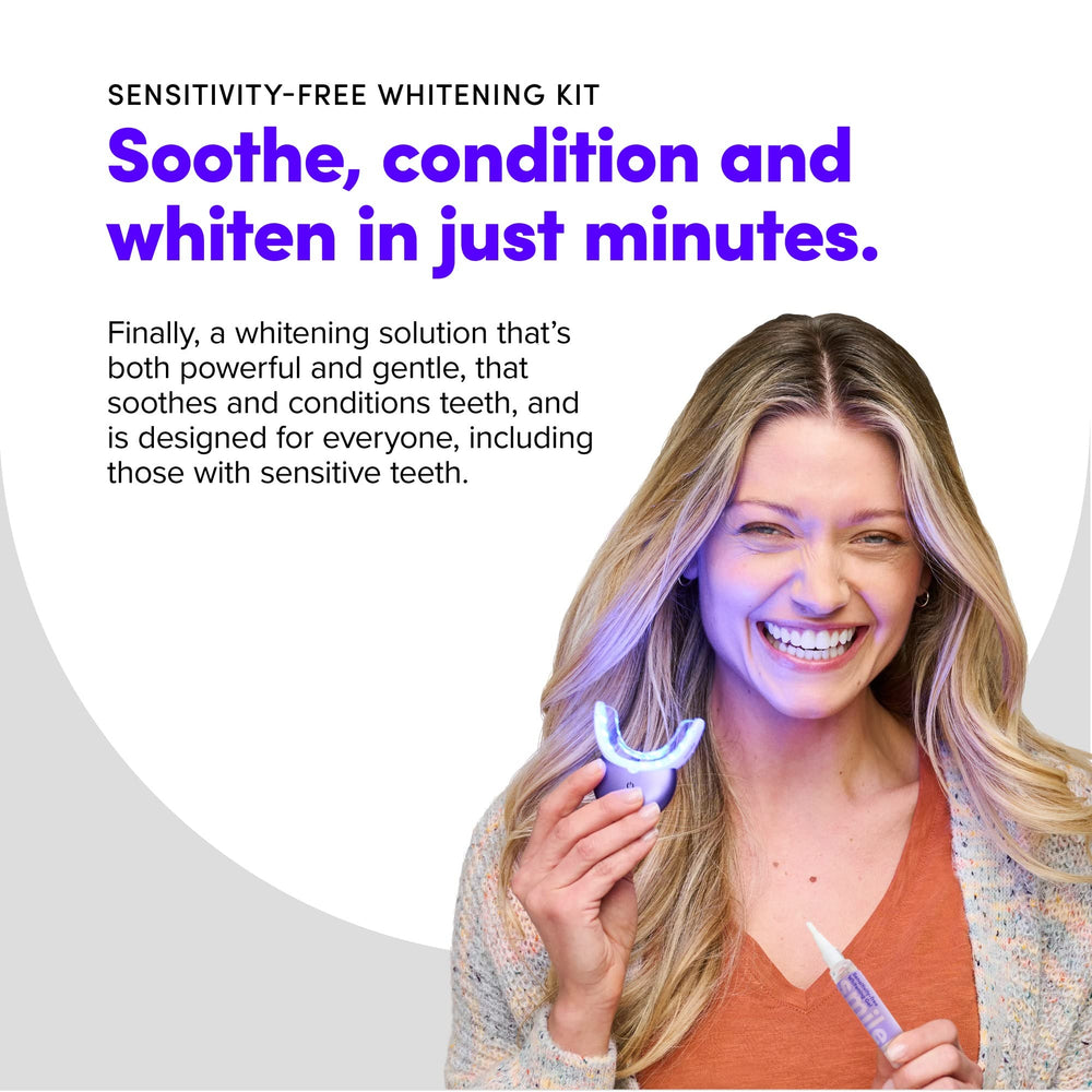 SmileDirectClub sensitivity-free gel pen 6ml promotes low-sensitivity whitening.