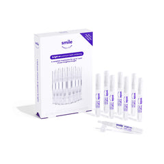 SmileDirectClub teeth whitening kit pen brightening shows potential shade improvement