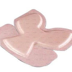 Smith & Nephew Allevyn Border Heel dressing with silicone contact layer and waterproof film visible