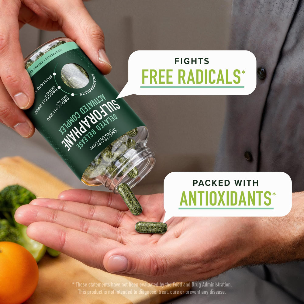 SMNutrition bottle close-up highlighting microbeadlets detail