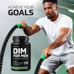 SMNutrition DIM bottle displayed on a retail shelf